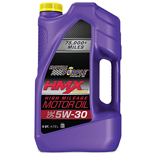 Royal Purple 11748 HMX SAE 5W-30 High Mileage Synthetic Motor Oil - 5 Qt.