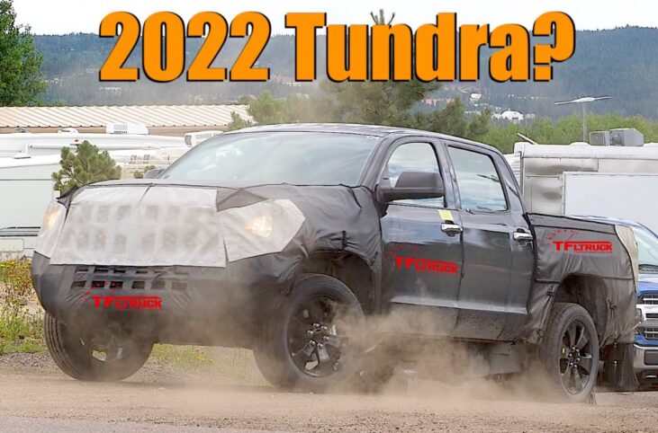 2022 Toyota Tundra Spy Shot