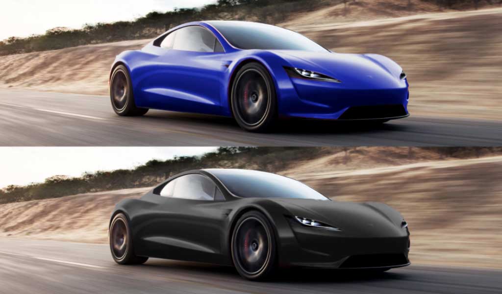2022 Tesla Roadster Colors